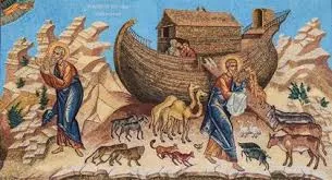 Retrato del Arca de Noe por semajanza con la idea del relato