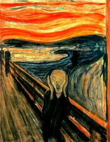 Cuadro El grito del noruego Edvard Munch