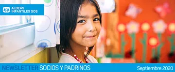 Foto campaña captación socios de Aldeas Infantiles