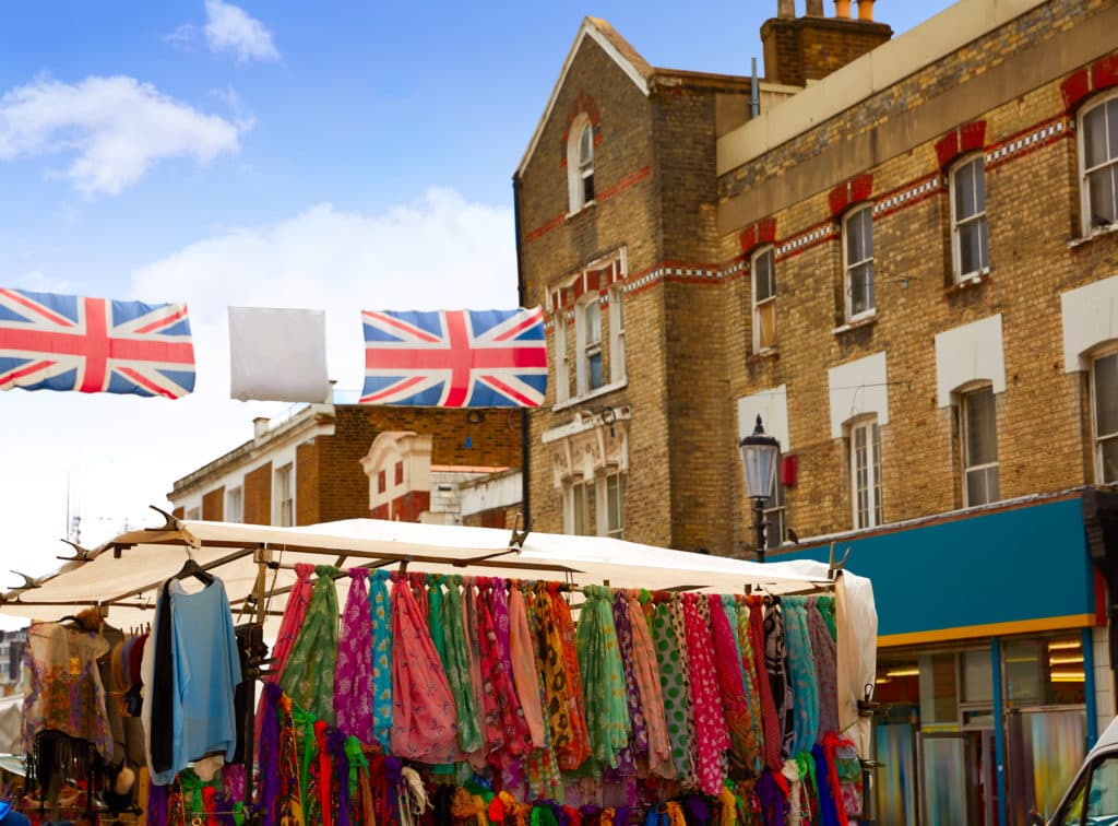 Mercadillo de Portobello de Londres